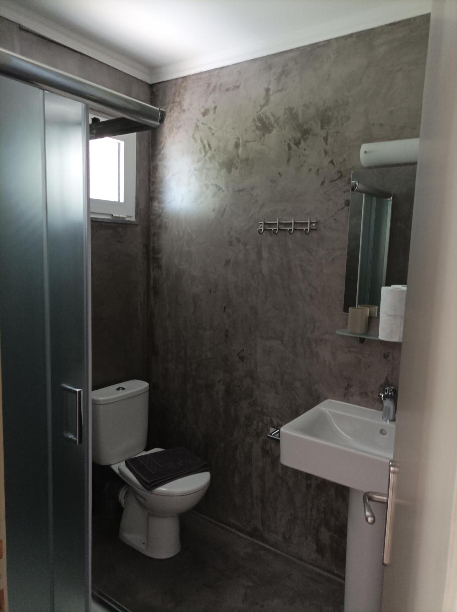 Kleanthis Blue Apartment Nea Vrasna Bagian luar foto