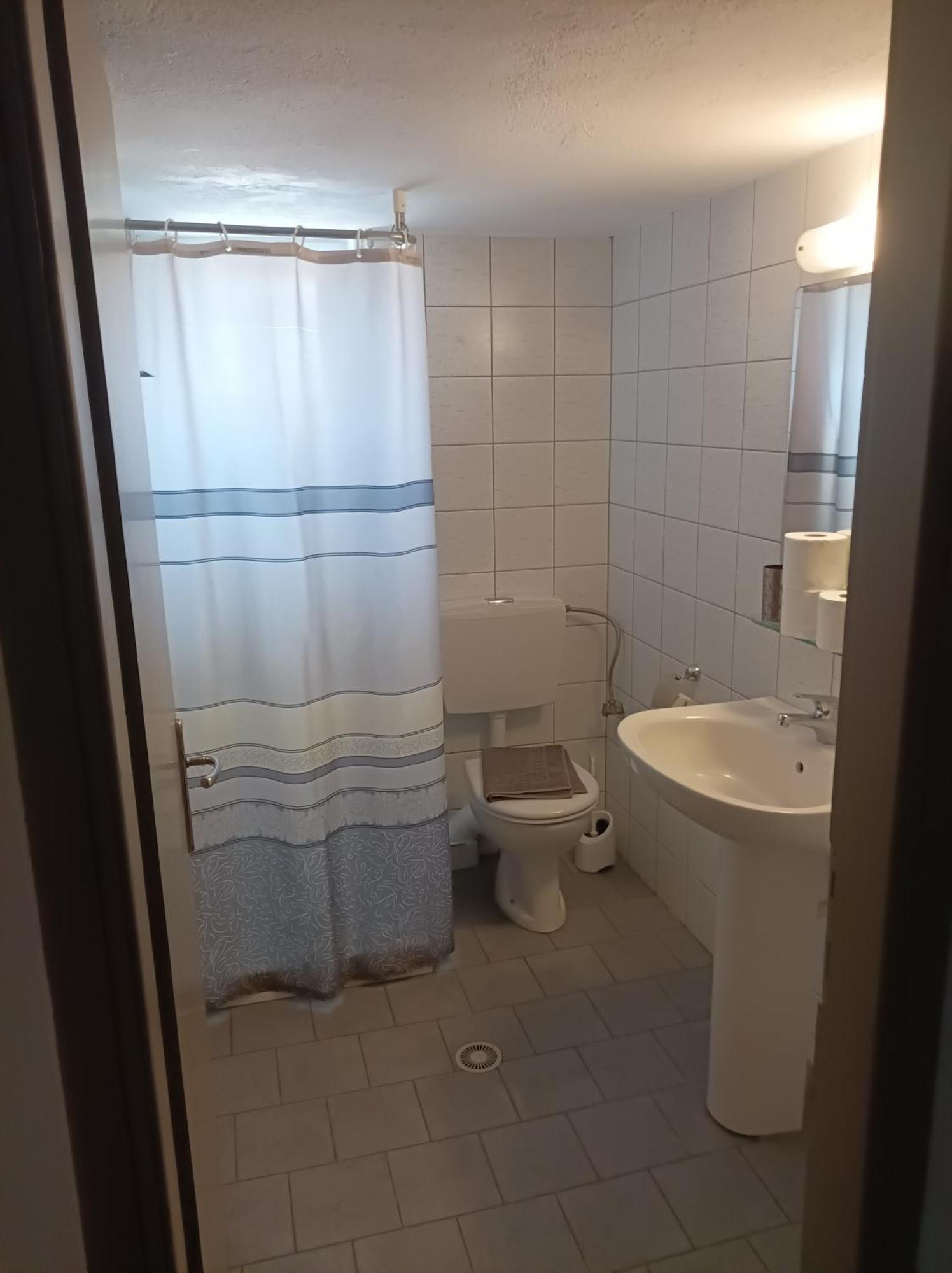 Kleanthis Blue Apartment Nea Vrasna Bagian luar foto